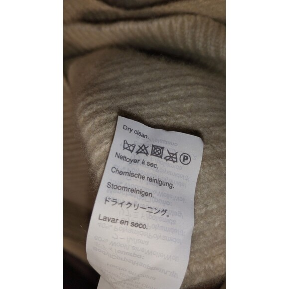 Madewell Wool Blend Puff Sleeve Sweater Small Cozy Knit Fall Winter - Picture 5 of 10